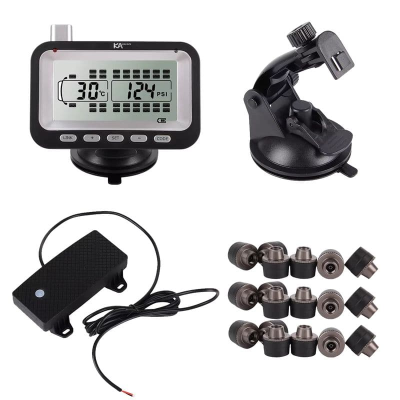 TPMS a 12 sensori per veicoli commerciali: monitoraggio accurato della pressione e della temperatura degli pneumatici-sku-12