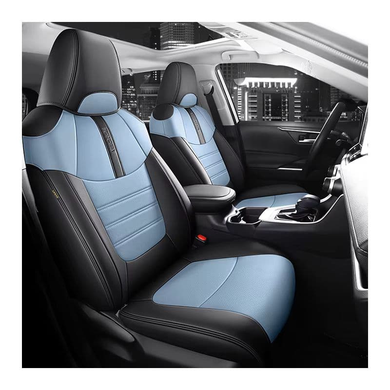 2020-2024 टोयोटा RAV4 फ्लीट सॉल्यूशंस के लिए कस्टम लेदर कार सीट कवर-sku-2