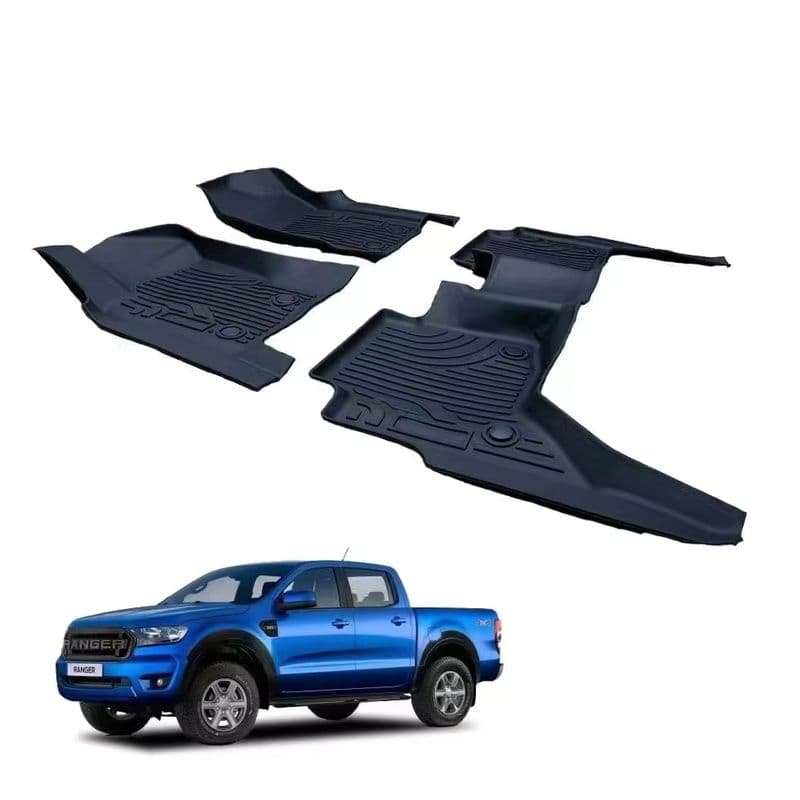 Premium TPE 3D-vloerbekleding voor Ford Ranger- en Nissan-voertuigen-sku-3